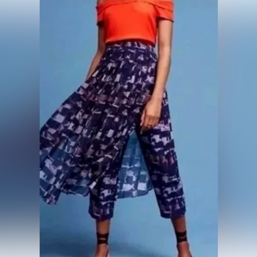 HD in Paris Anthropologie  Pants | Chiffon Overlay | Size 4